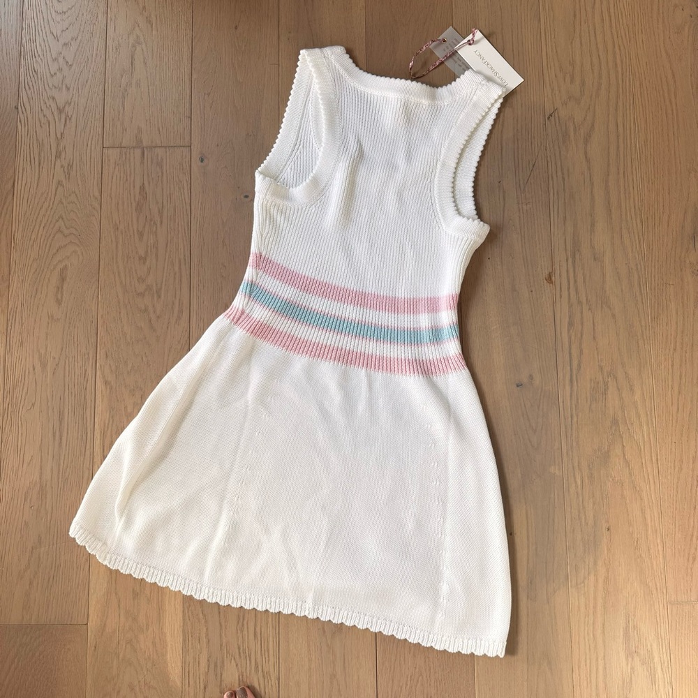 LoveShackFancy Indiana White Tennis Dress Small - Picture 7 of 7